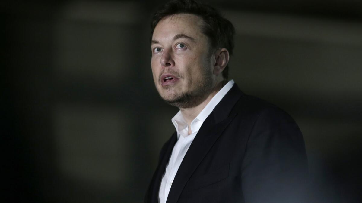 Tesla Chief Executive Elon Musk tweeted Tuesday that he was considering taking the company private.