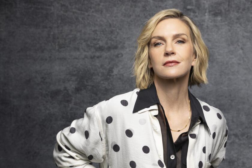 Rhea Seehorn, the star of acclaimed sci-fi series "Pluribus" in El Segundo, CA on Friday, July 24, 2026.