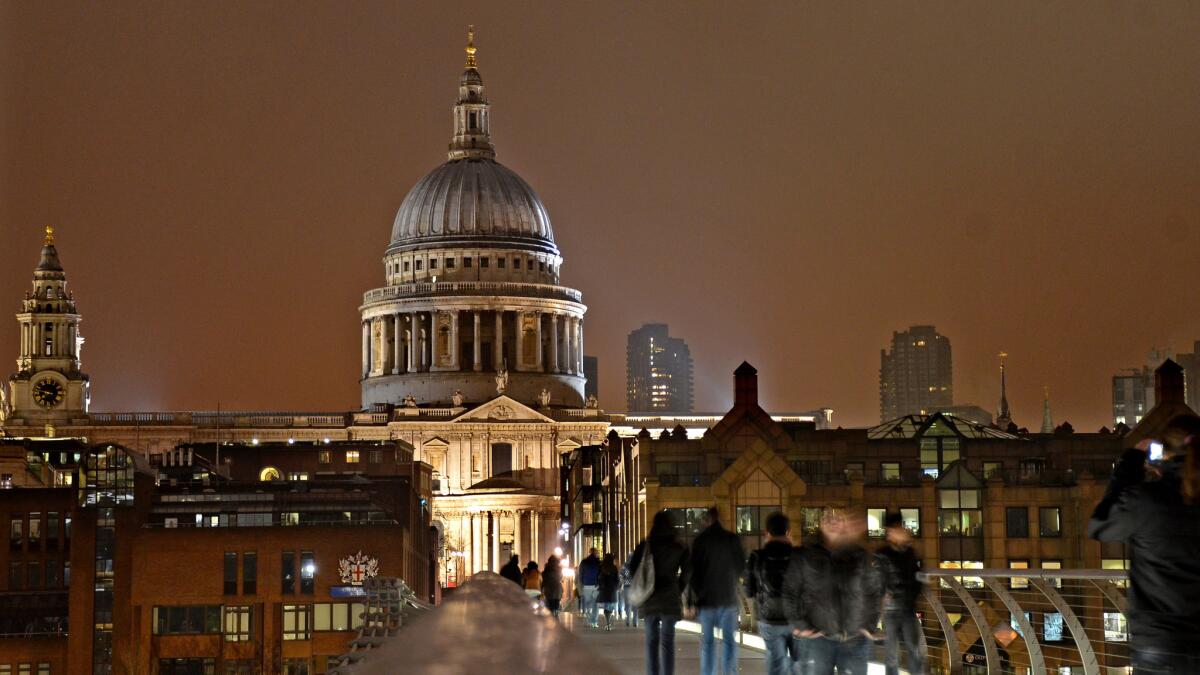 St. Paul's Cathedral in London.