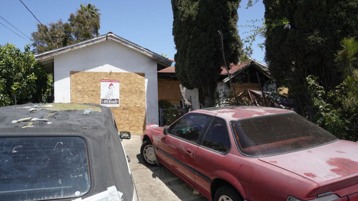 One man died and a second was hurt early Sunday in a house fire on Calle Cumbre in Paradise Hills.