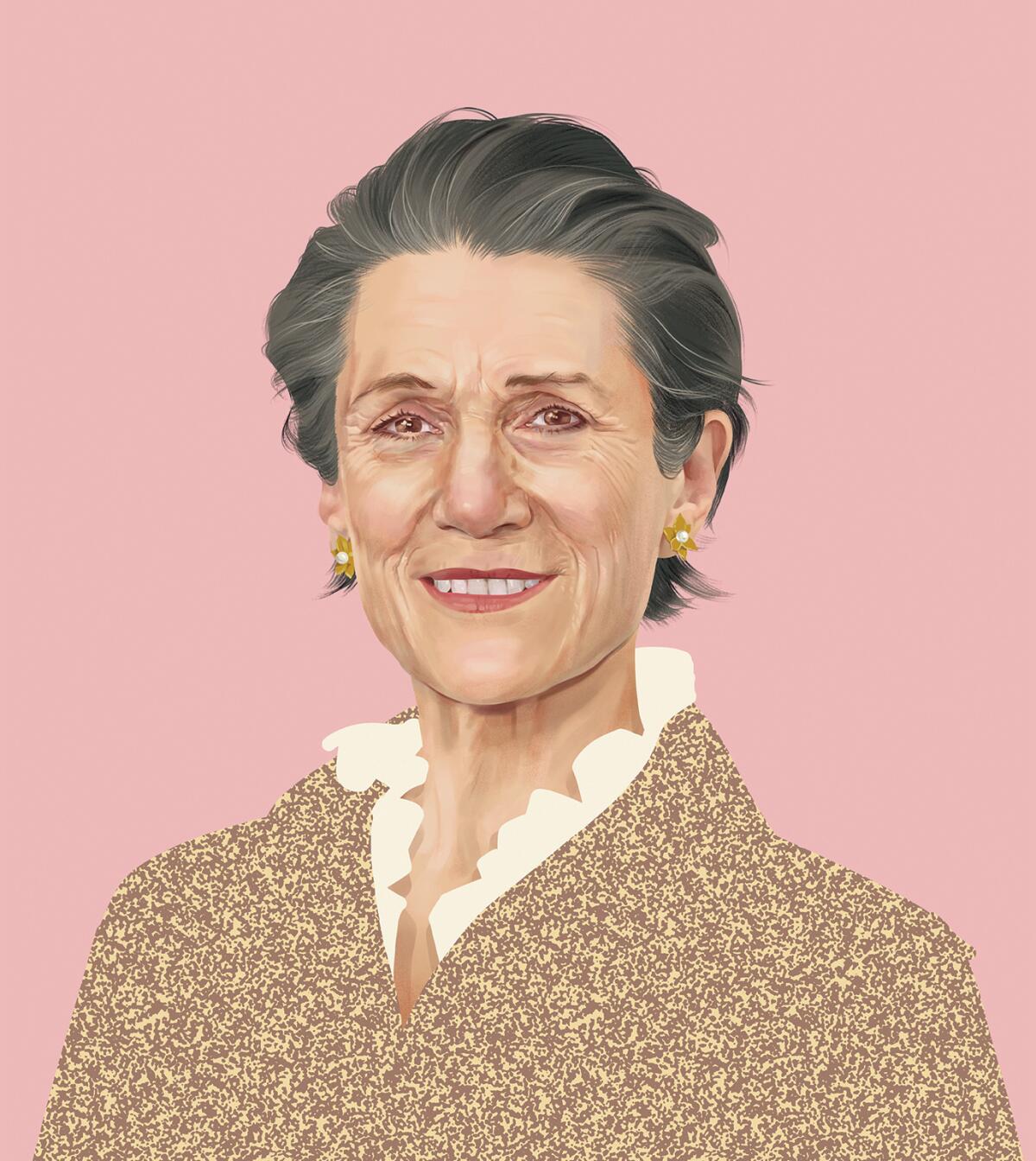 Illustration of Harriet Walter