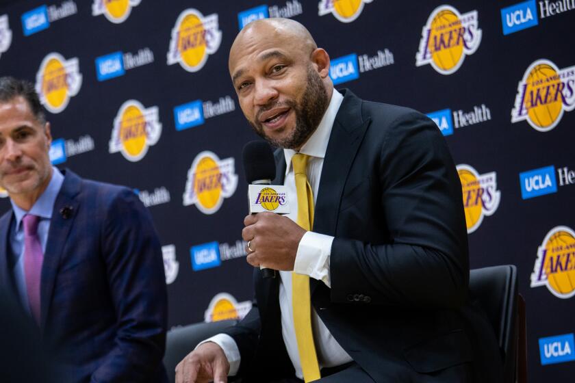 El Segundo, CA - June 06: New Los Angeles Lakers head coach Darvin Ham.