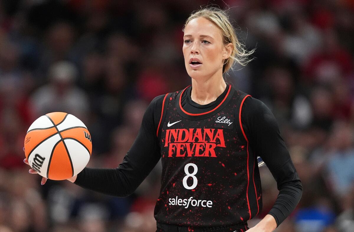 Sophie Cunningham doesn't blame Bria Hartley for season-ending injury - Los Angeles Times