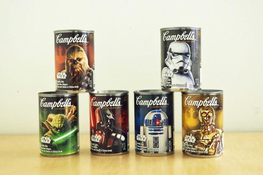 Campbell's has limited-edition "Star Wars" chicken noodle soup.