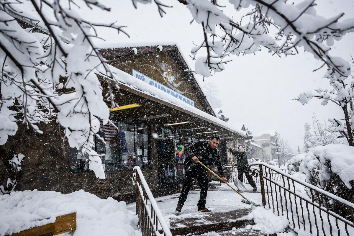 Big Bear resort records snowiest February in decades thanks to