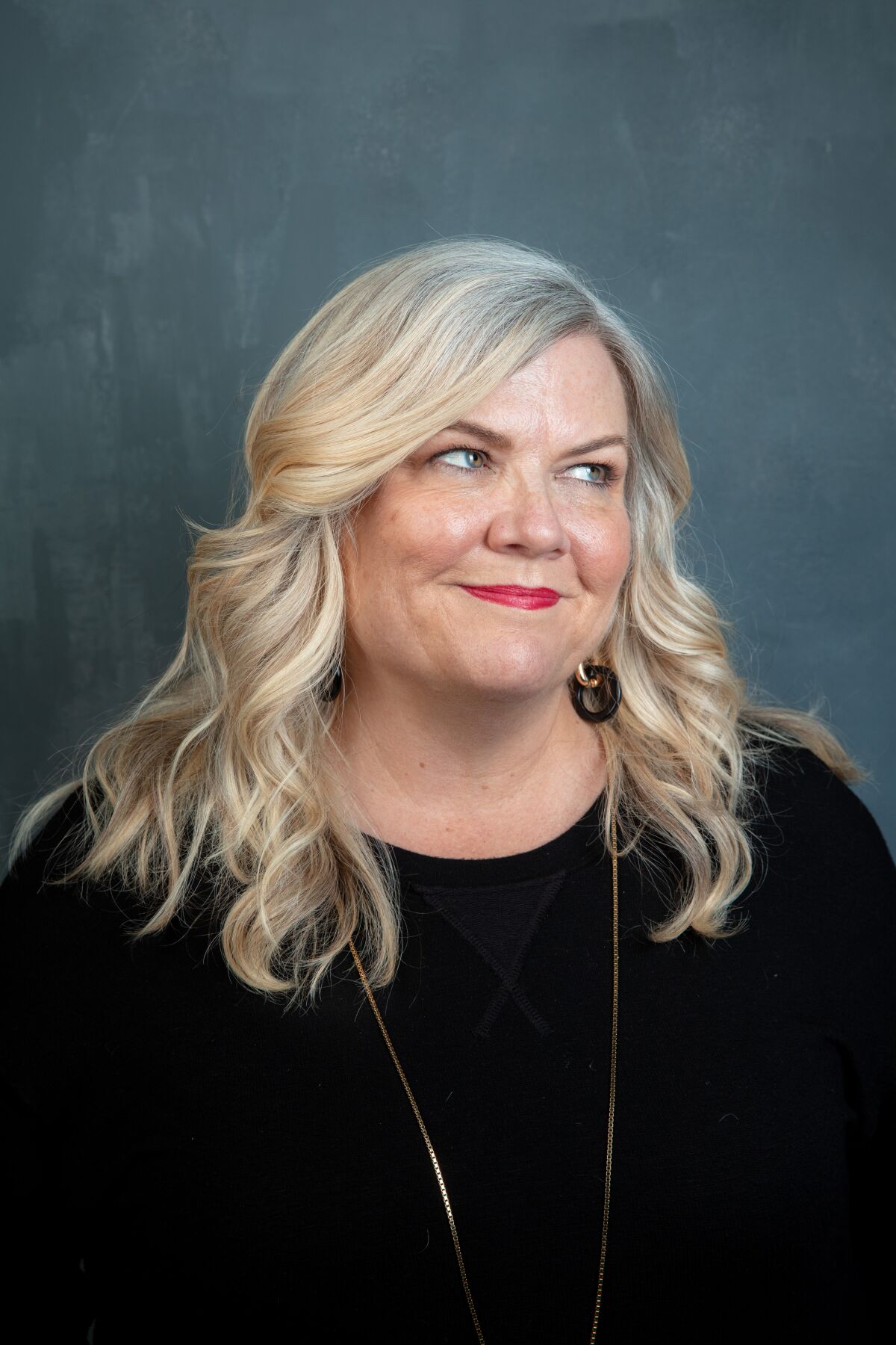 Former "SNL" head writer Paula Pell in 2019. She's now starring as a Jessica Fletcher type in Quibi's "Mapleworth Murders."