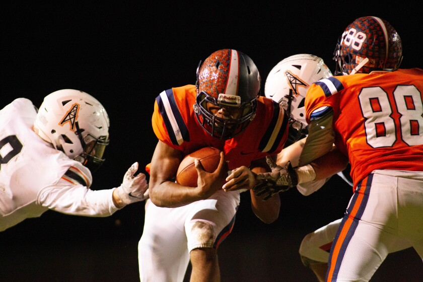 Isaac Hurtado, Cypress football rout Huntington Beach in CIF Division 7