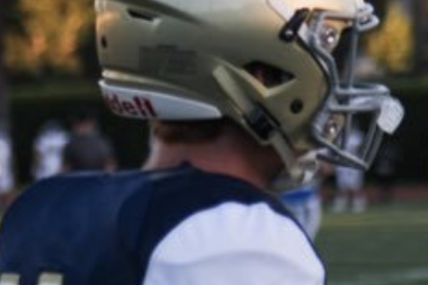 Quarterback Cooper Meek of Sherman Oaks Notre Dame missed most of last season because of a knee injury. He's ready to return at full strength for senior year.