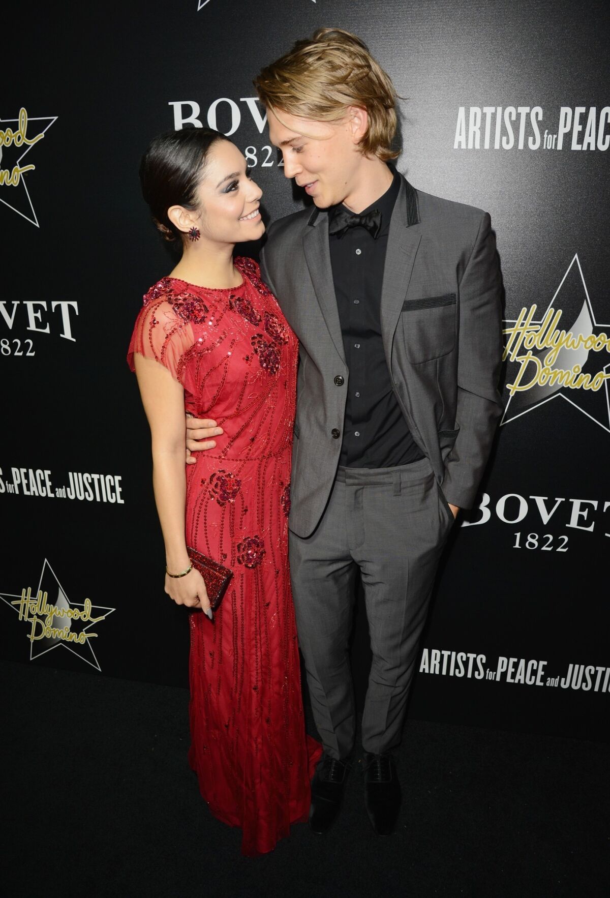 Actress Vanessa Hudgens and Austin Butler attend the seventh annual Hollywood Domino and Bovet 1822 Gala.