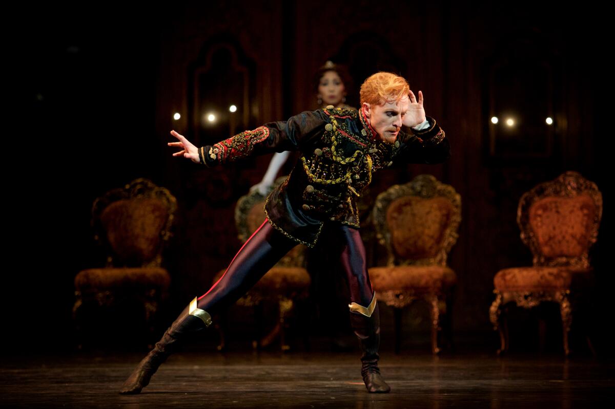 Steven McRae as Rudolph in the Royal Ballet of London's "Mayerling"