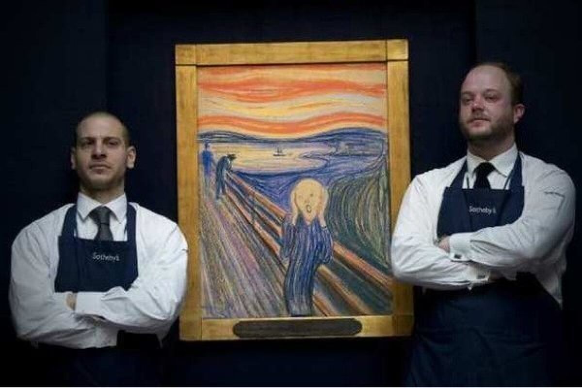 A version of Edvard Munch's "The Scream," sold in May for close to $120 million. The buyer has been revealed to be New York financier Leon Black.