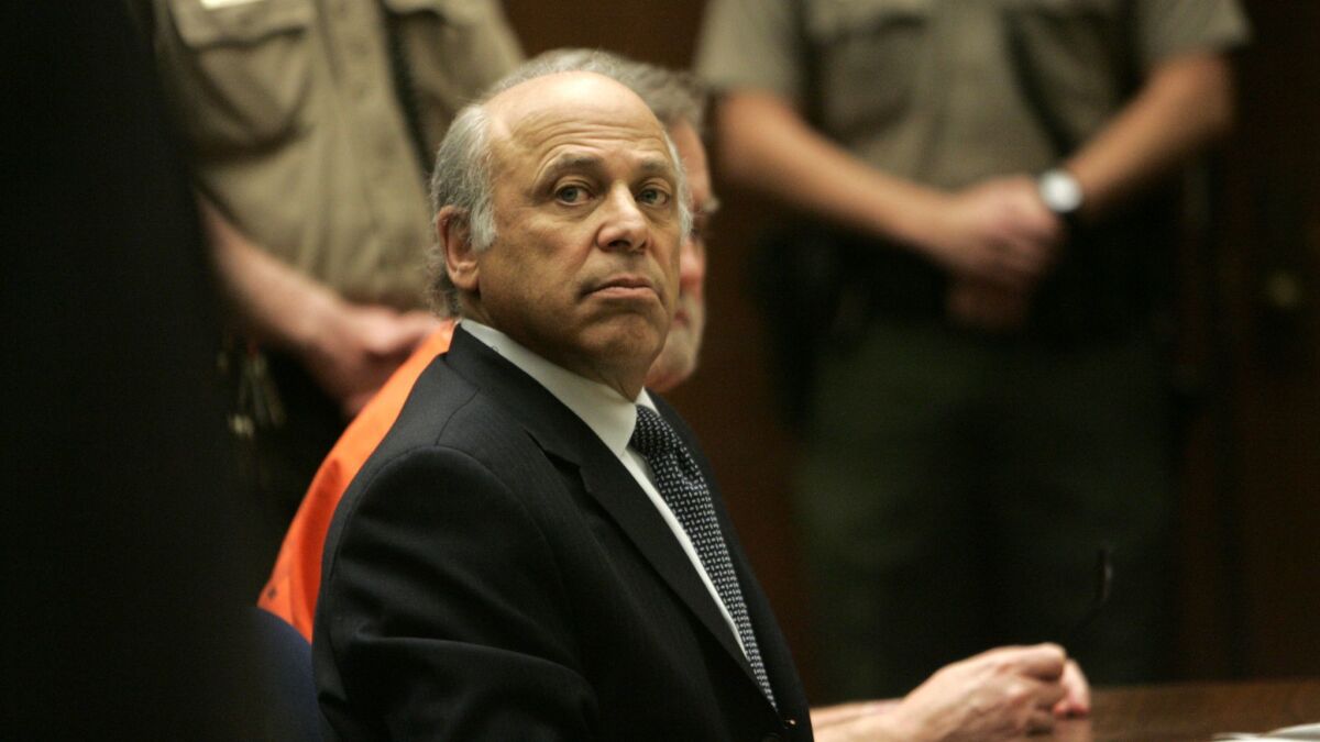 Leonard Levine, shown at a 2007 sentencing hearing for defrocked Catholic priest Michael Baker, was hired to defend former USC gynecologist Dr. George Tyndall amid an ongoing police investigation.