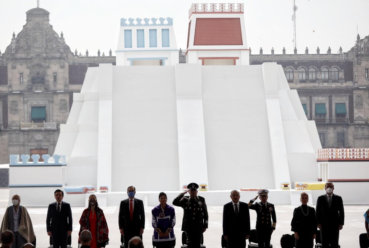 México conmemora 500 años de la conquista española como "un rotundo fracaso"