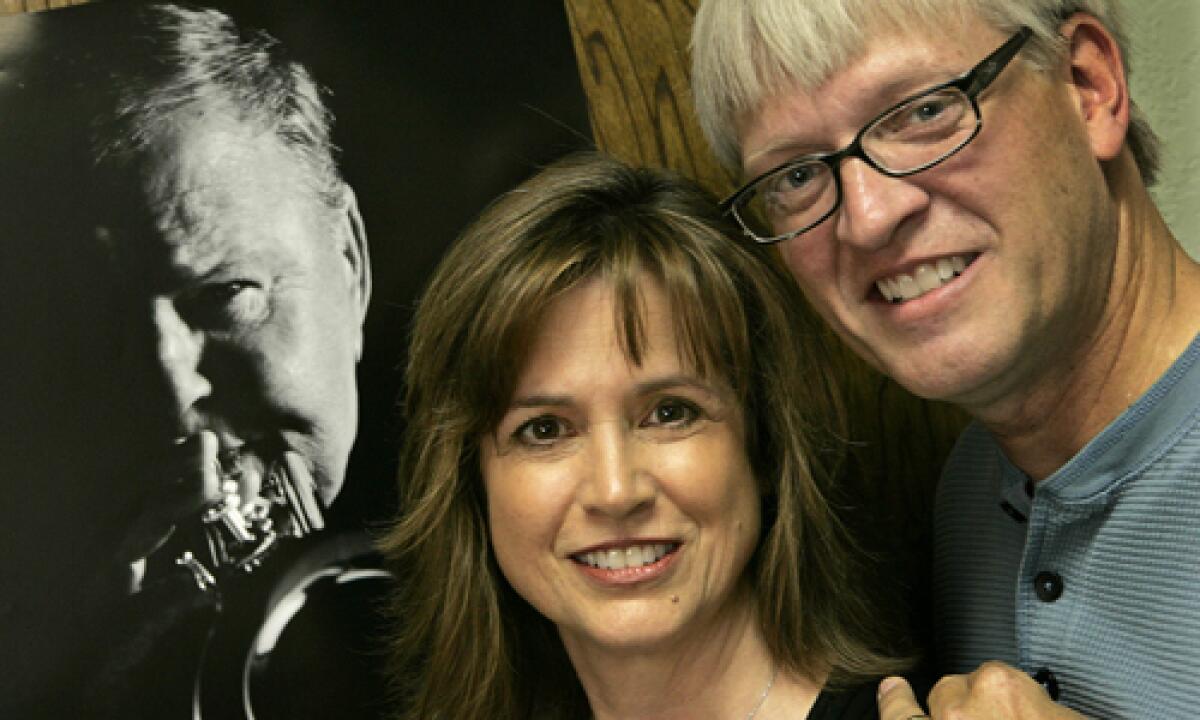 DEVOTED: Penny Peyser and Doug McIntyre self-financed their documentary Trying to Get Good: The Jazz Odyssey of Jack Sheldon, about the accomplished but overlooked trumpeter.