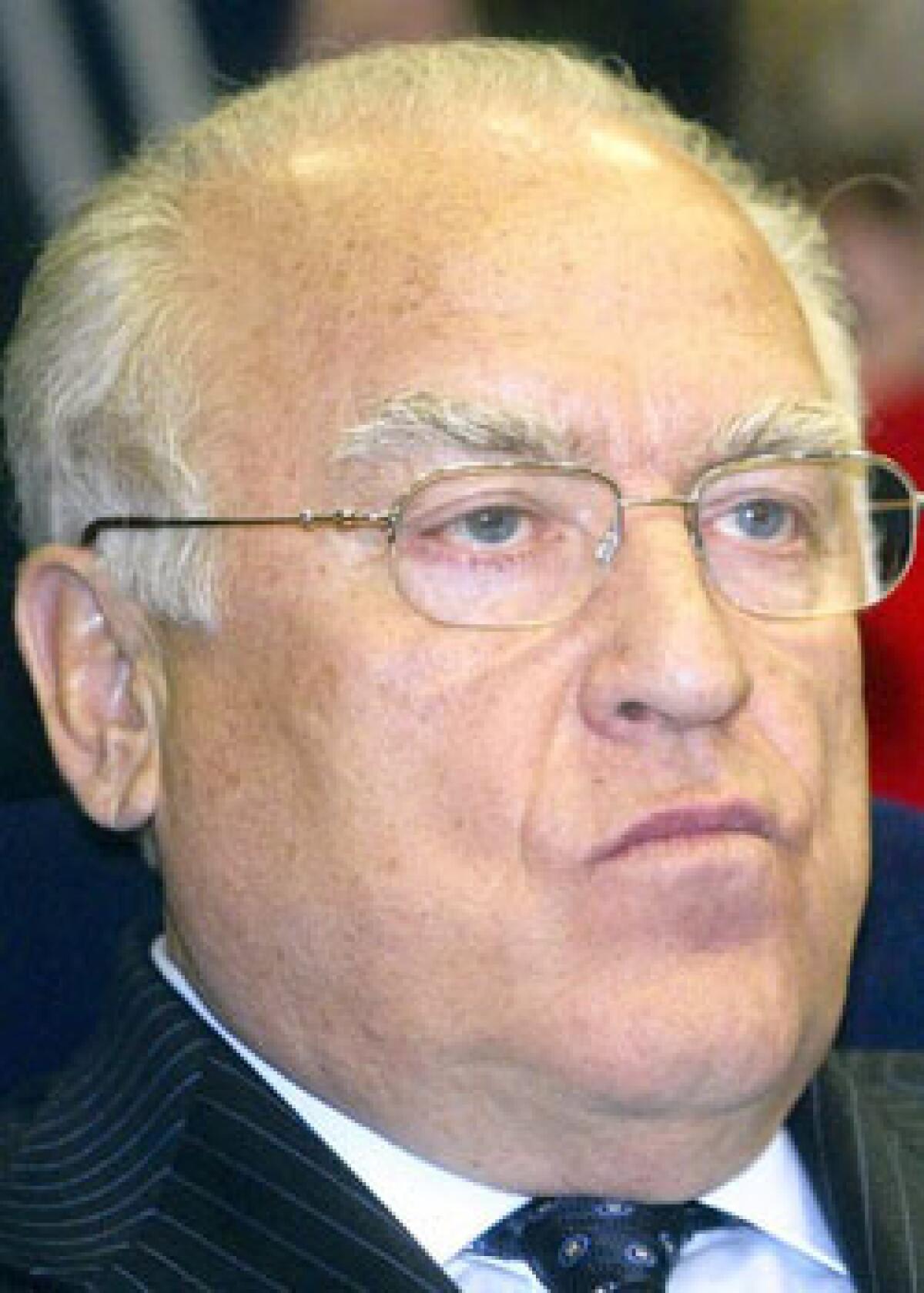 Viktor Chernomyrdin, seen in 2006, was appointed Russia's prime minister in 1992 by then-President Boris Yeltsin and surprised the young liberal economists leading the country's transformation by pushing ahead with market reforms.