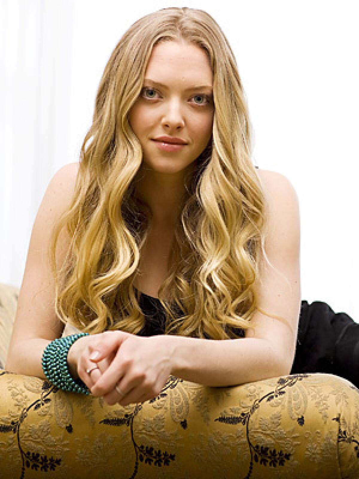 A MUSICAL BENT: Unlike many of her costars, Seyfried felt at home with the format.