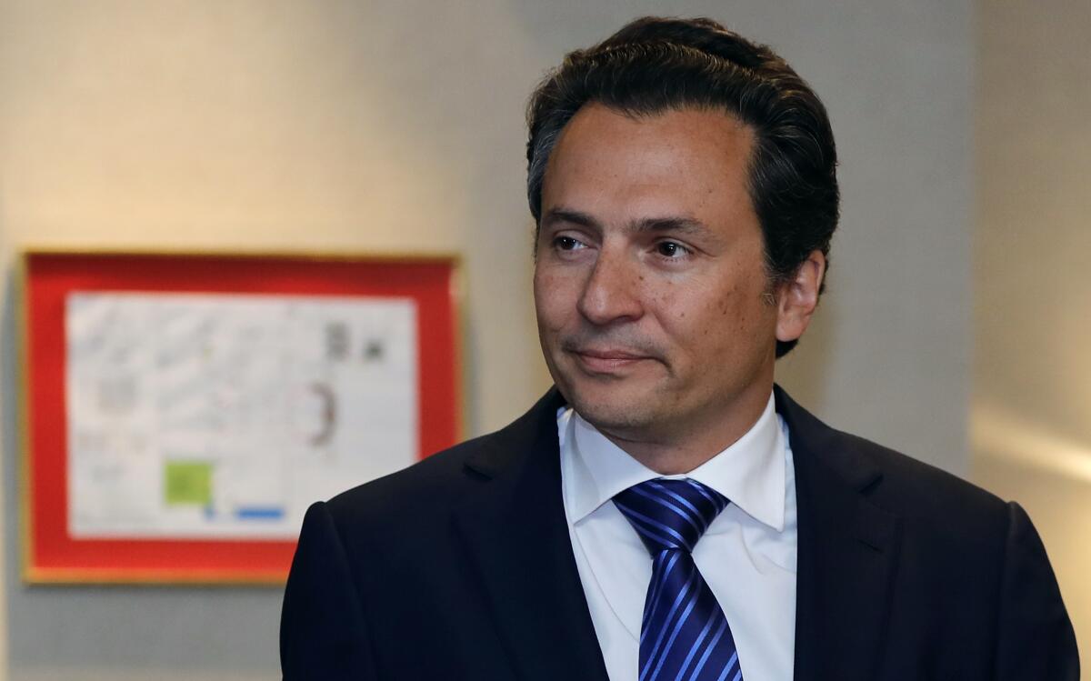 El exdirector de Petróleos Mexicanos (Pemex) Emilio Lozoya. EFE/José Méndez/Archivo