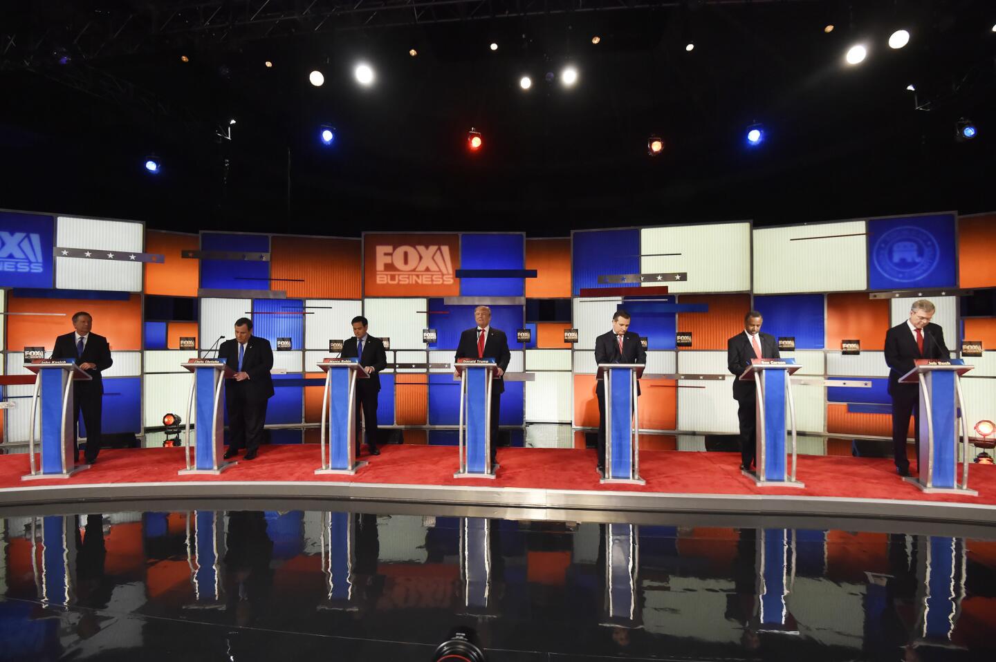GOP presidential candidates debate