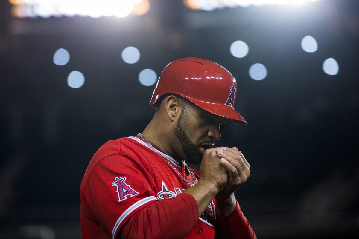 Angels slugger Albert Pujols has established himself as one of the best power-hitters of his era, but can he lead the Angels to a World Series title?