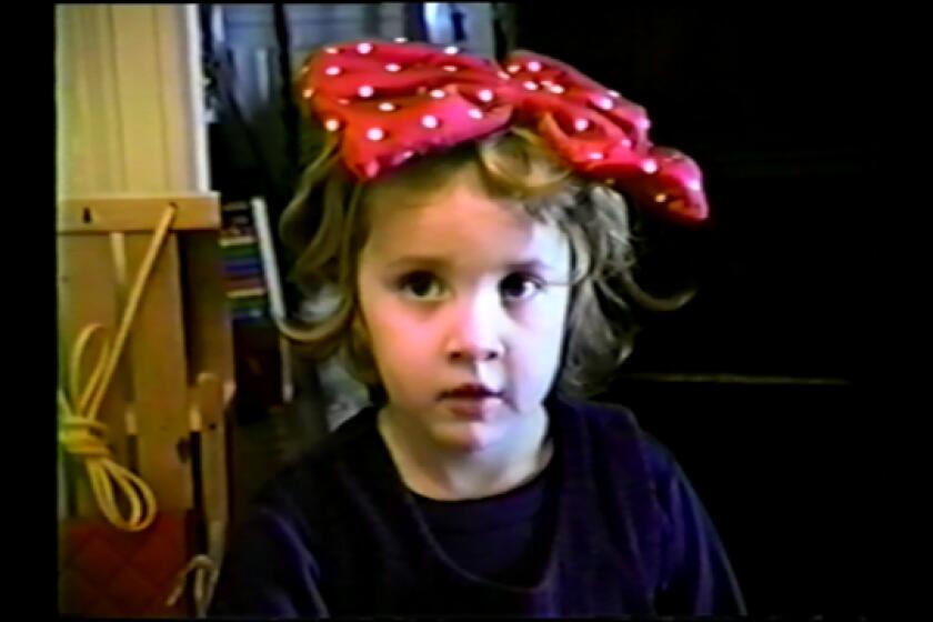 A young Dylan Farrow captured on camcorder in HBO's investigative docuseries "Allen v. Farrow."