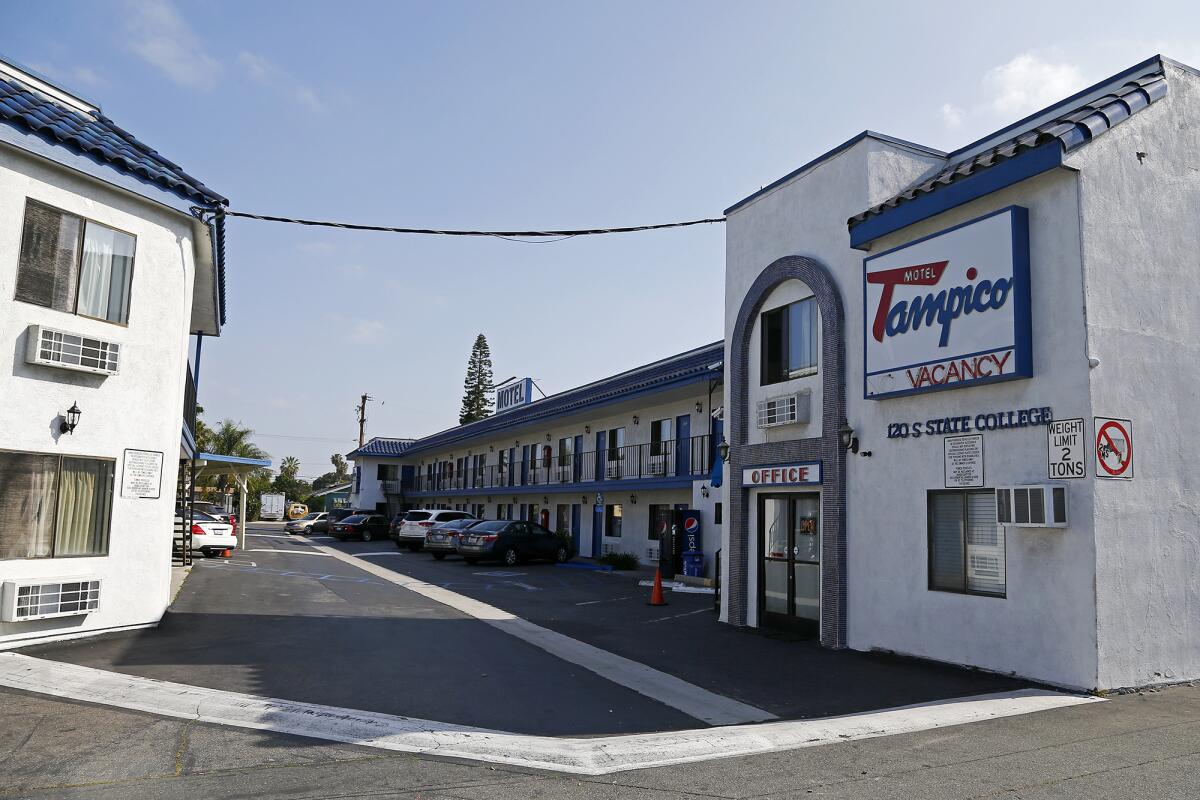 Anaheim will look to convert the Tampico Motel into affordable housing.