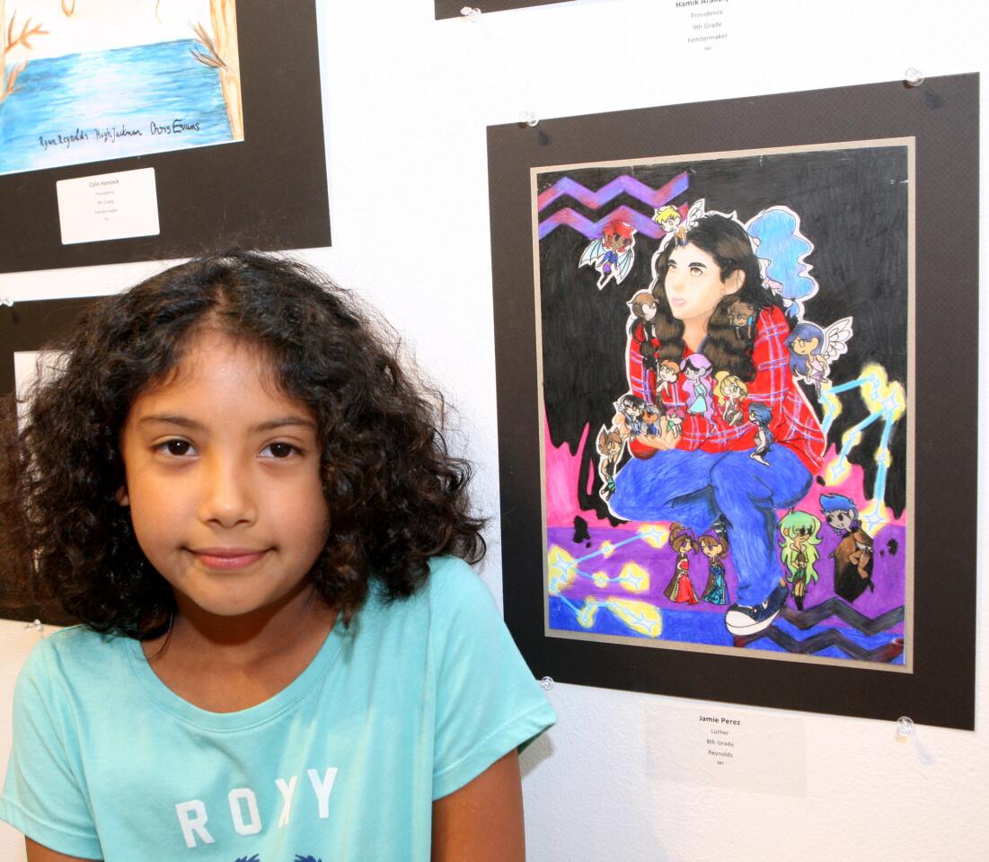 Photo Gallery: Youth Art Expo at the Creative Arts Center in Burbank