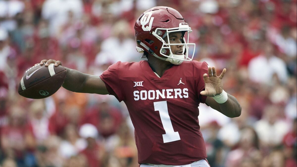If the Arizona Cardinals take Kyler Murray, they’ll make history — no team has ever selected quarterbacks in the opening round of consecutive drafts.