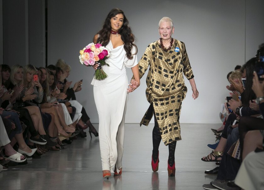 London Fashion Week Day 3 Temperley Westwood The San Diego Union Tribune