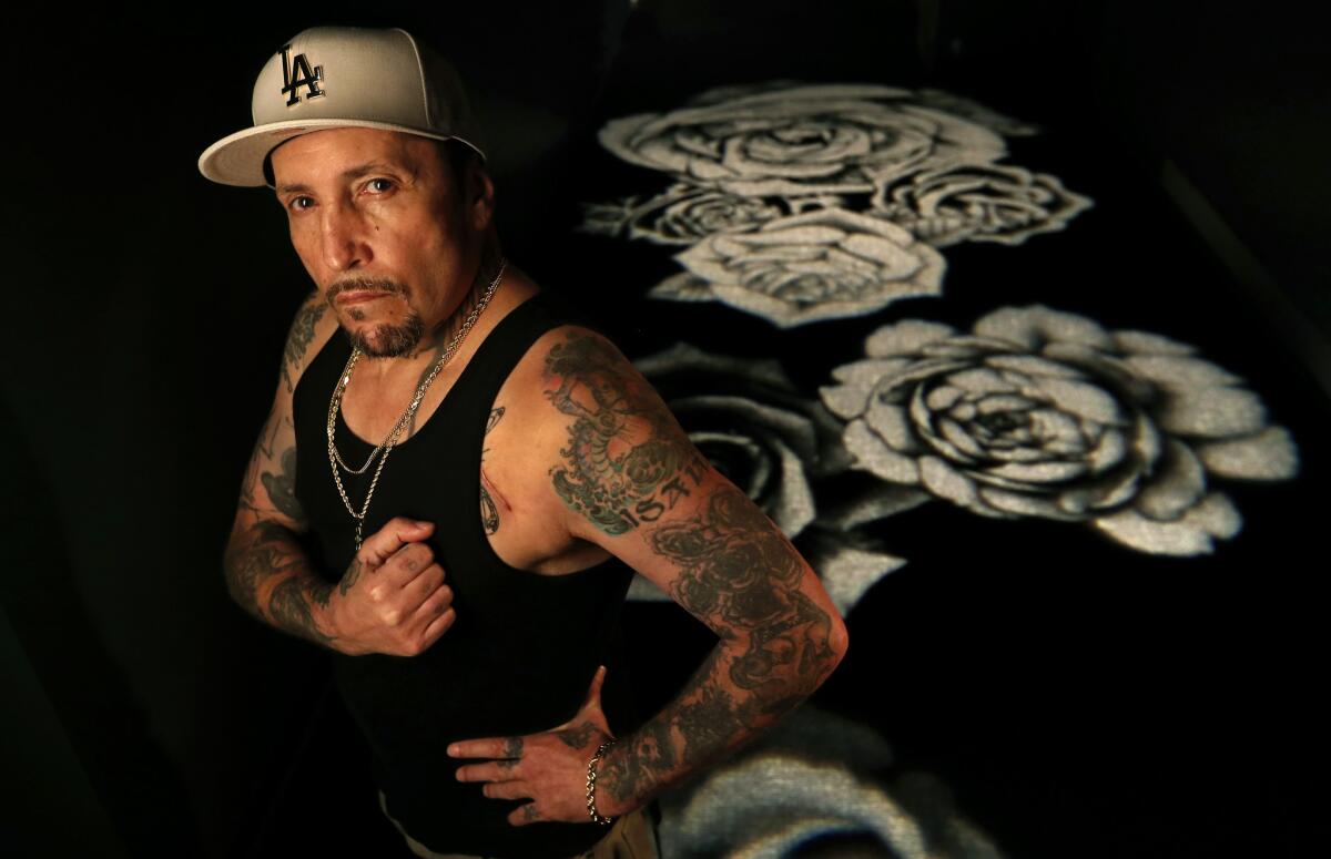 Chicano tattoo pioneer Freddy Negrete is operating a tattoo parlor at the Natural History Museum.