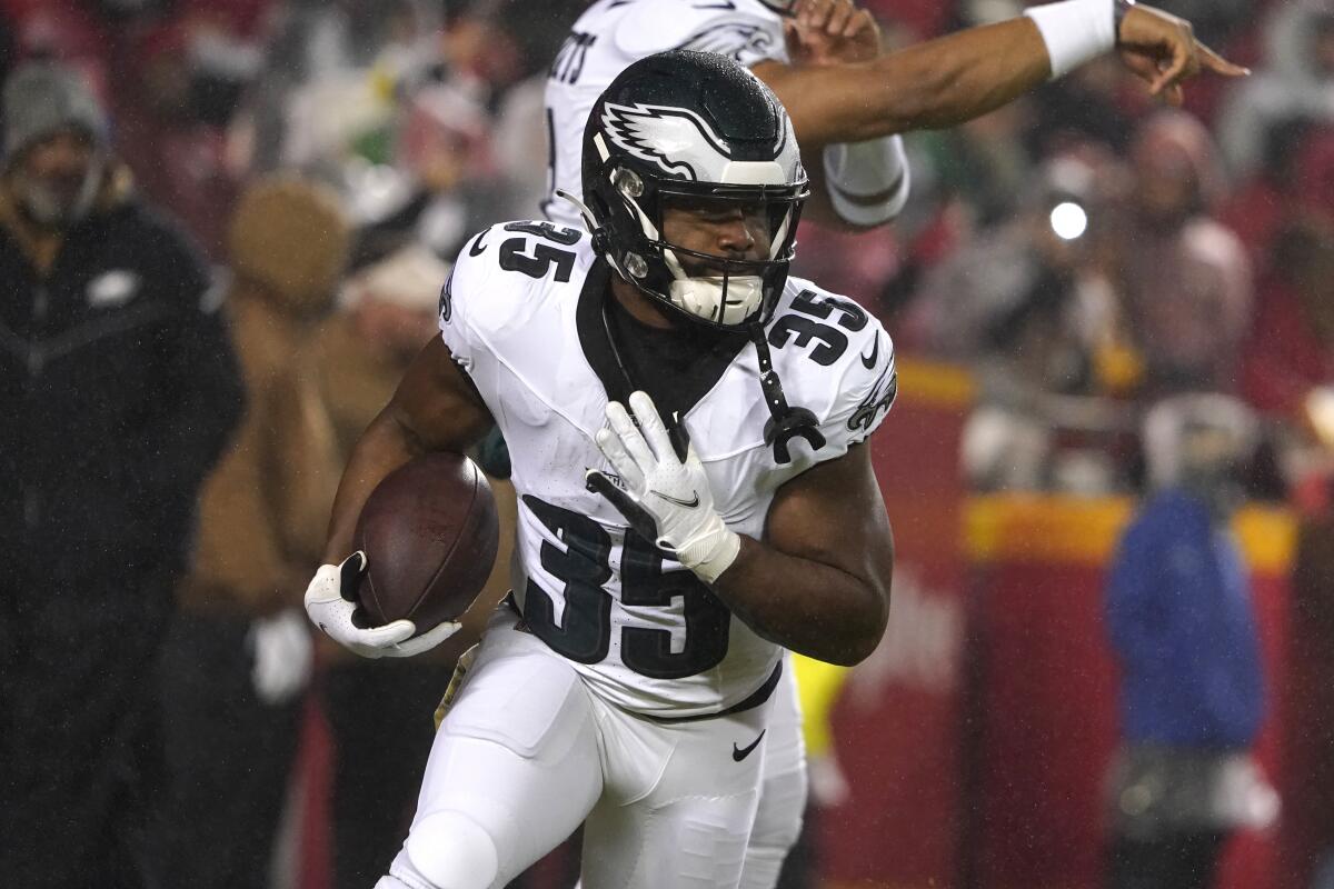 Rams sign longtime Eagles backup RB Boston Scott to a 1-year contract - The  San Diego Union-Tribune