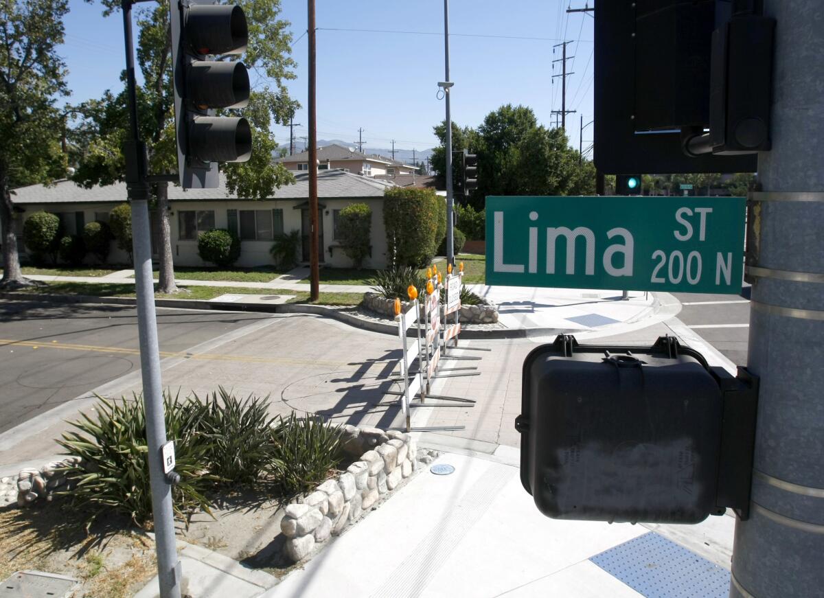 North Lima Street is among routes slated to be permanently closed in the wake of the planned Talaria project.