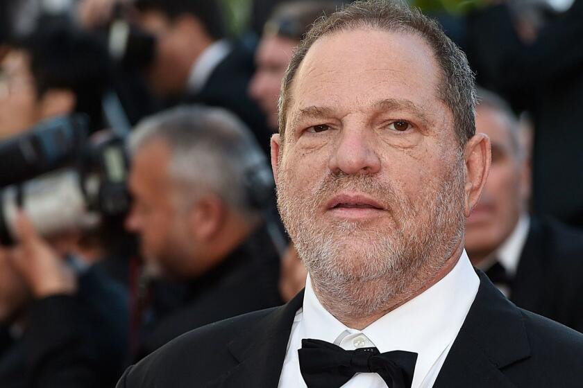 (FILES) This file photo taken on May 22, 2015 shows US producer Harvey Weinstein arriving for the screening of the film "The Little Prince" at the 68th Cannes Film Festival in Cannes. Weinstein was fired from his film studio the Weinstein Company on October 8, 2017, following reports that he sexually harassed women over several decades, according to US media. / AFP PHOTO / LOIC VENANCELOIC VENANCE/AFP/Getty Images ** OUTS - ELSENT, FPG, CM - OUTS * NM, PH, VA if sourced by CT, LA or MoD **