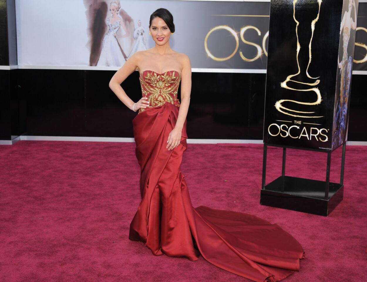 Oscars 2013 arrivals: Olivia Munn