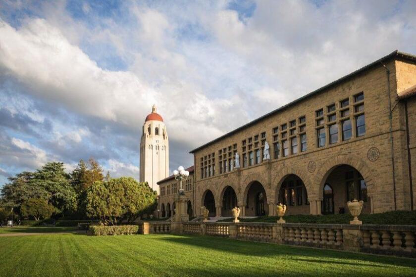 Stanford University Main Quad, Palo Alto, California, United States.