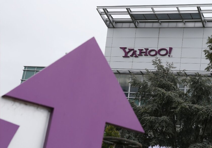 Yahoo will probably shrink its stable of mobile apps to a dozen from about 60 to 70, ditching apps that don¿t have enough users or don¿t fit into Yahoo¿s key focus areas, according to Yahoo Chief Executive Marissa Mayer. Above, Yahoo headquarters in Sunnyvale, Calif.
