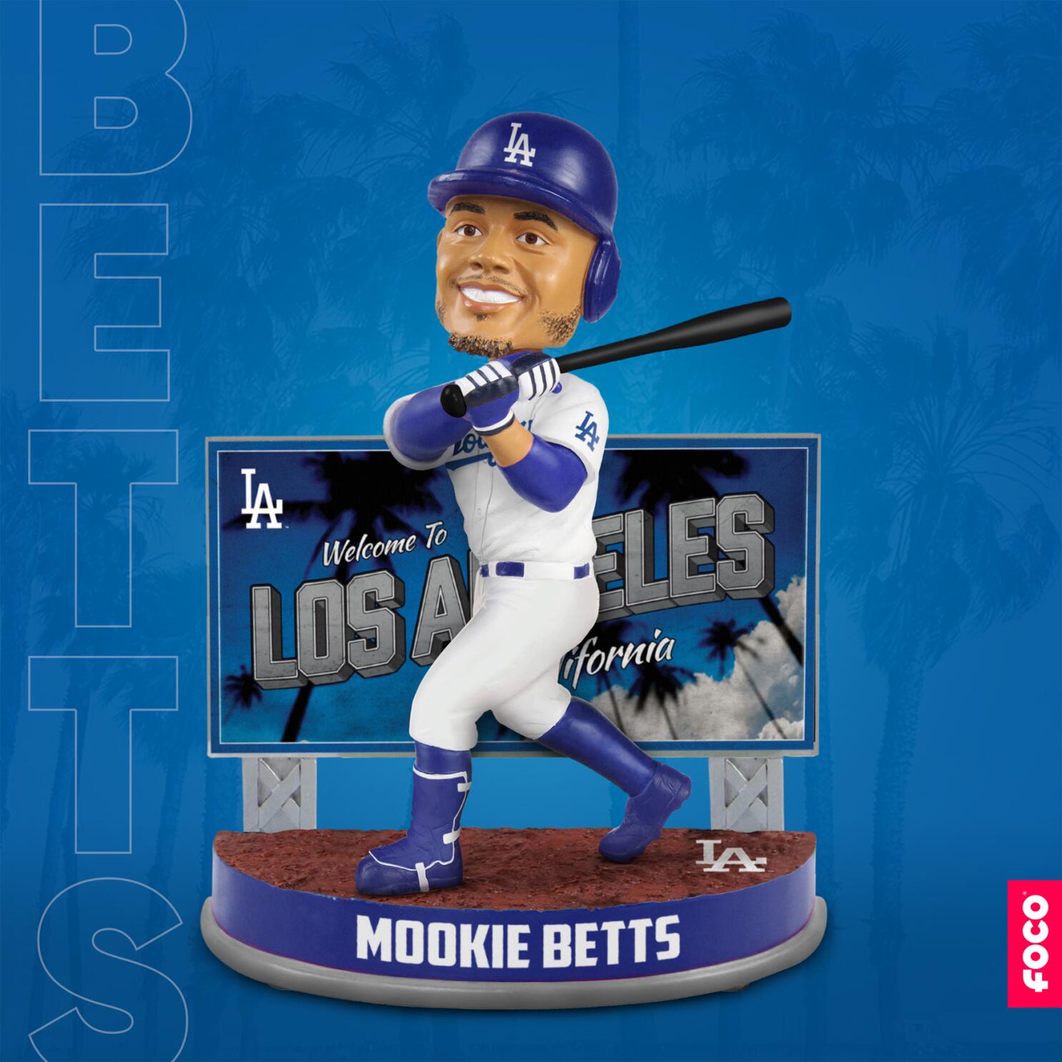Here's a look at the first Mookie Betts Dodgers bobblehead - Los