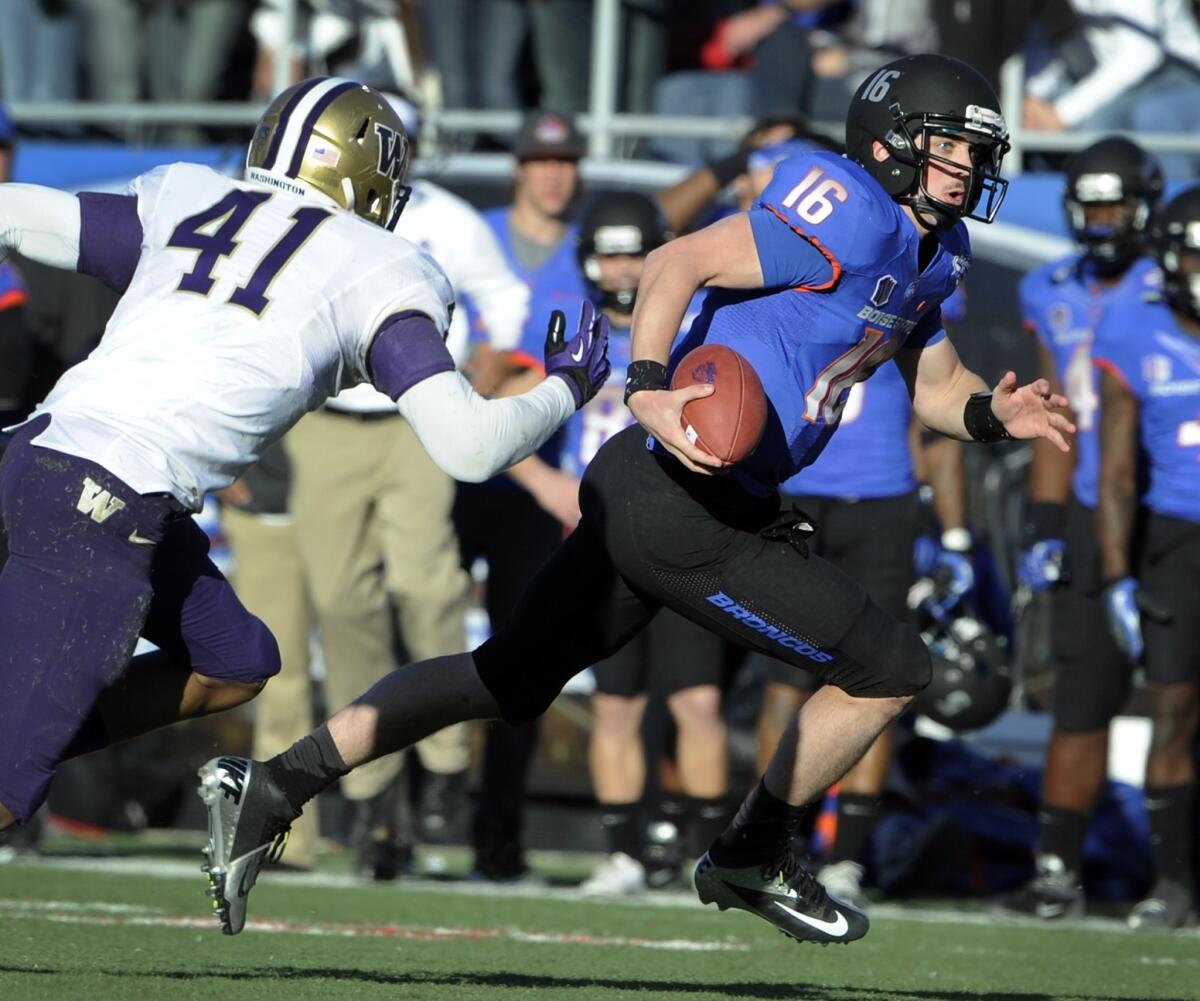 Boise State quarterback Joe Southwick hopes to improve on his uneven 2012 campaign.