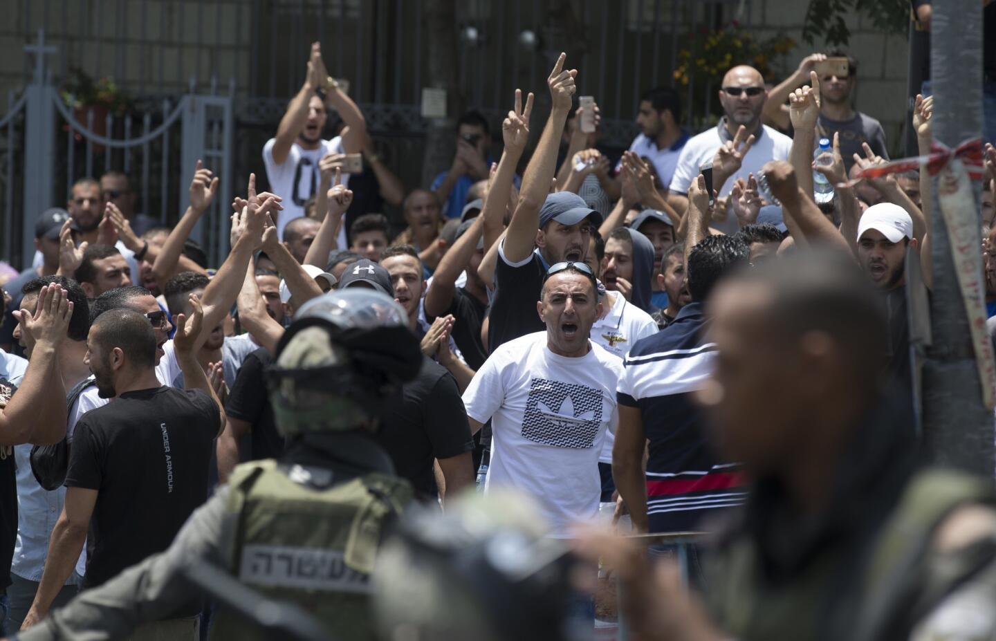 Tensions high at holy site in Jerusalem