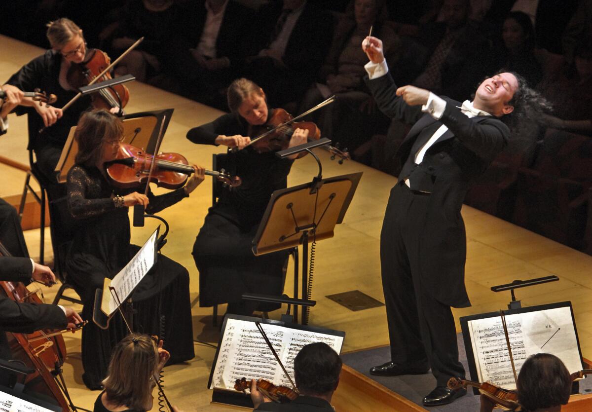 Gustavo Dudamel conducts Tchaikovsky's three Shakespeare concert pieces: Hamlet, Romeo and Juliet and the Tempest with the Los Angeles Philharmonic at Walt Disney Concert Hall.