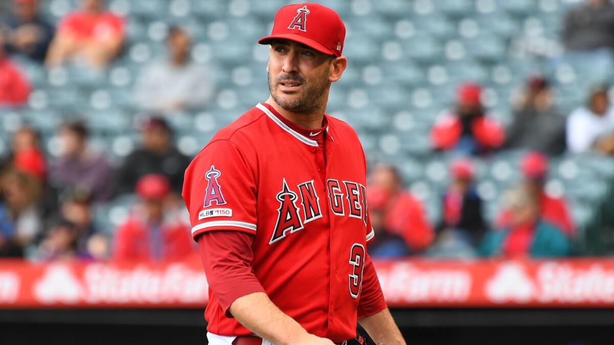Angels pitcher Matt Harvey gave up six runs and seven hits—two of them homers—in six innings of a 6-2 loss to the Houston Astros. 