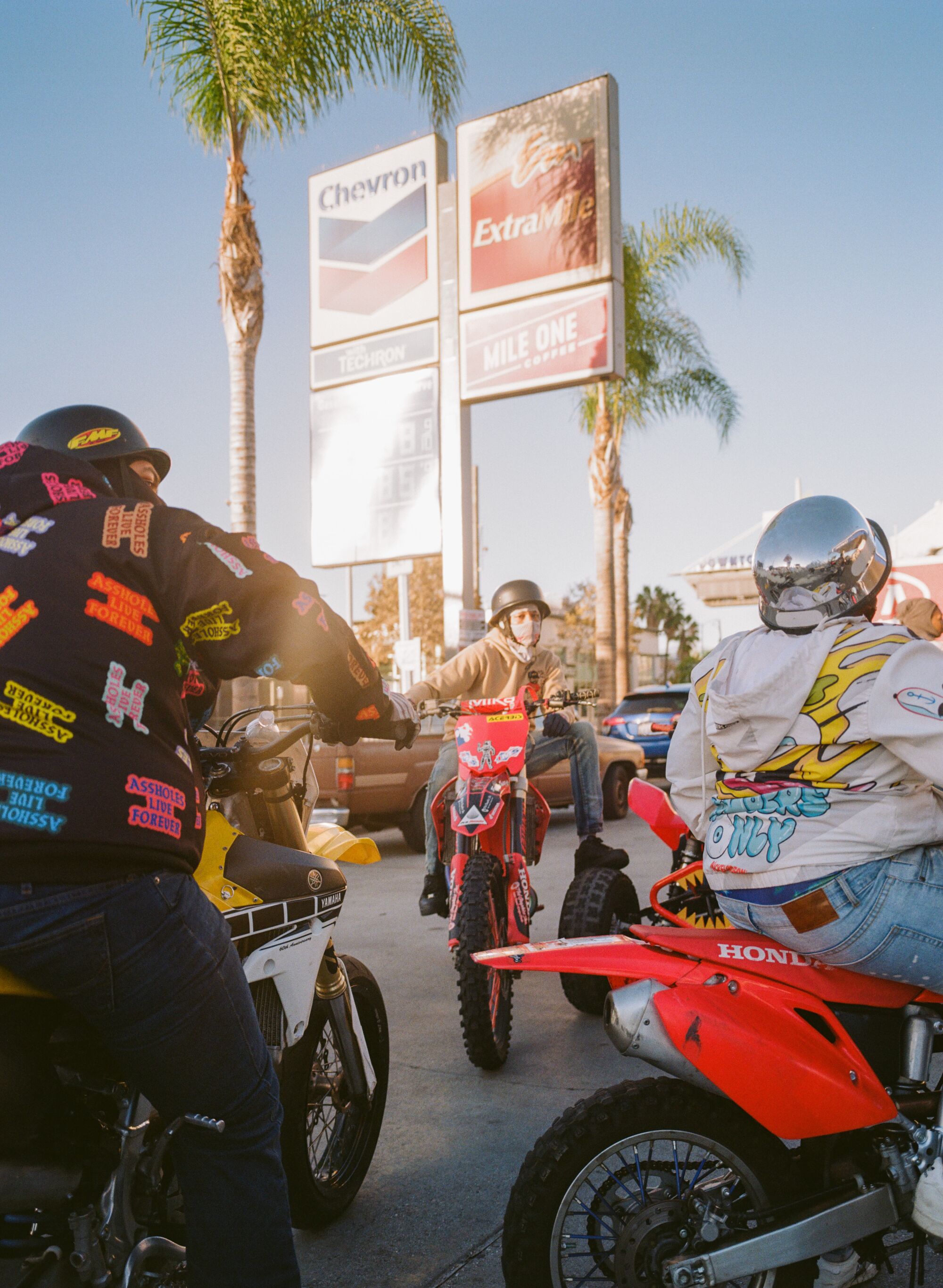"Riding a dirt bike in the street, in the city, it’s almost like a show," says Jay 305.