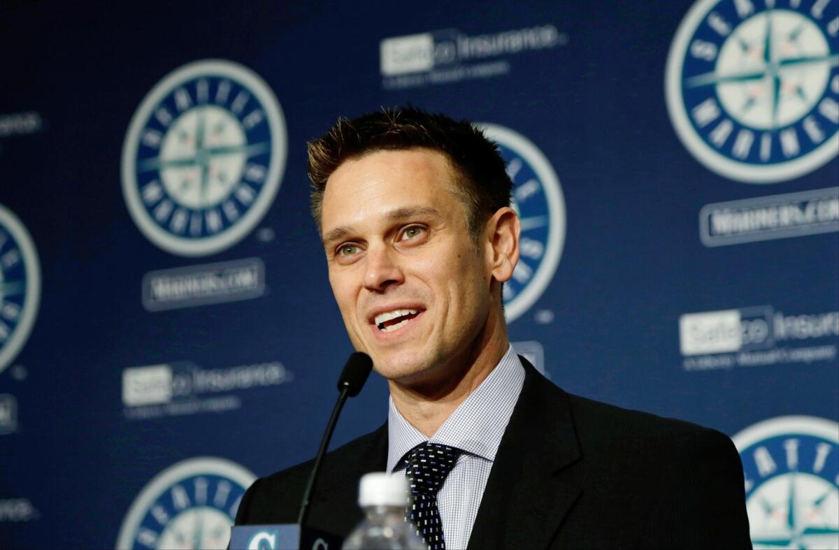 Seattle Mariners General Manager Jerry Dipoto thinks highly of new Dodgers Manager Dave Roberts.
