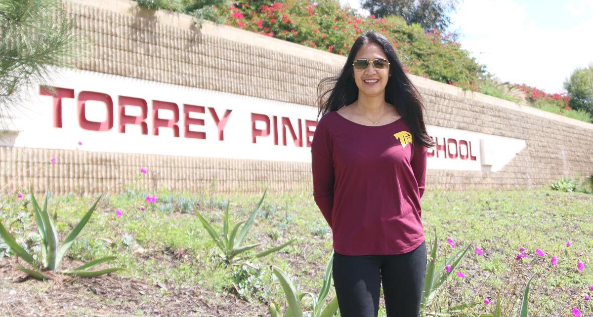 Torrey Pines Athletic Director Charlenne Falcis-Stevens