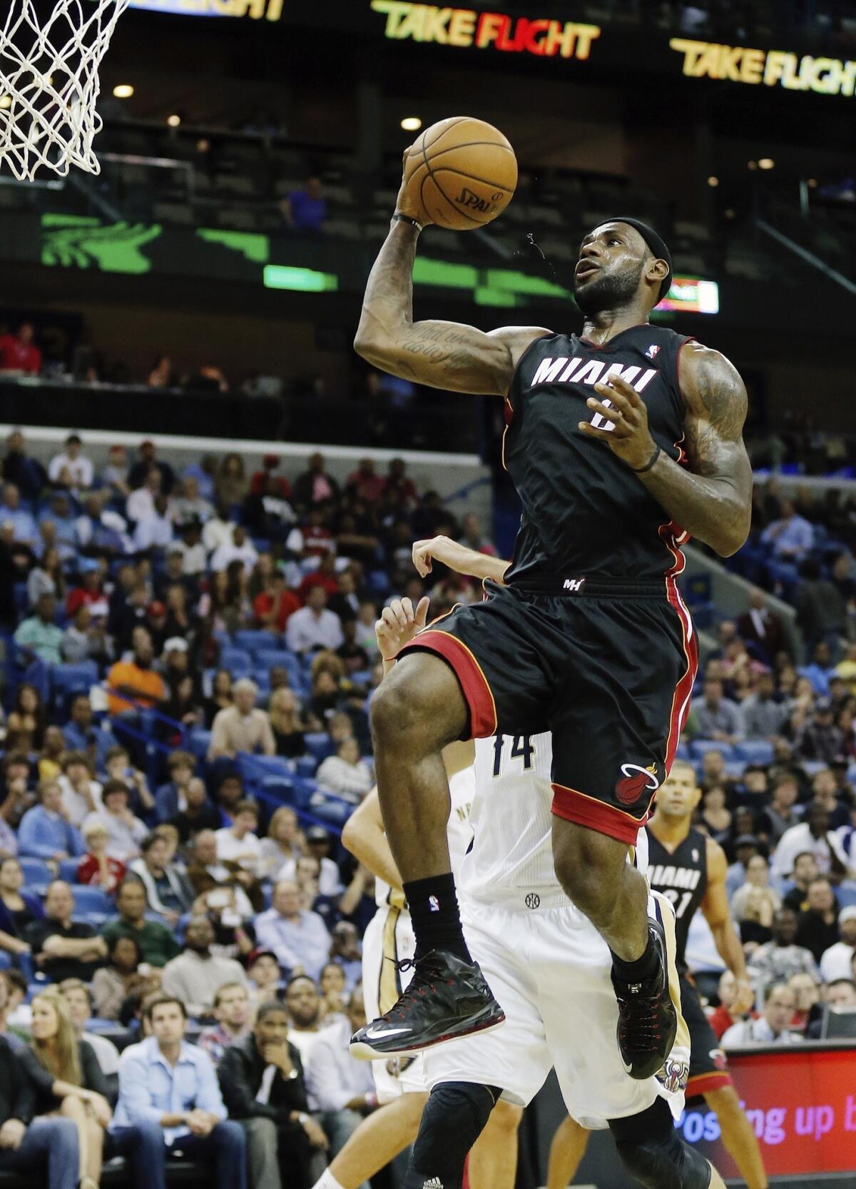 Does any team in the NBA's Eastern Conference have a chance at beating LeBron James and the Miami Heat this season?
