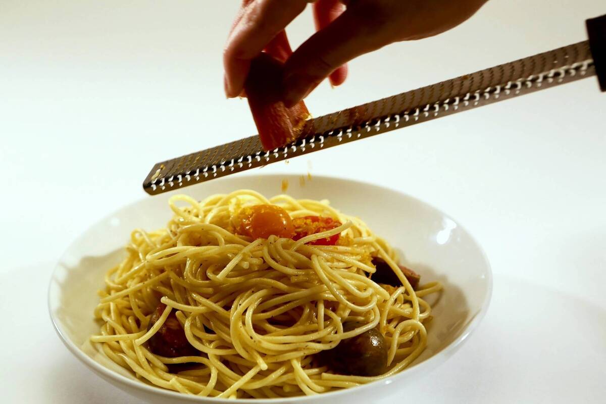 Spaghetti with bottarga benefits from its simplicity. Recipe: spaghetti with bottarga