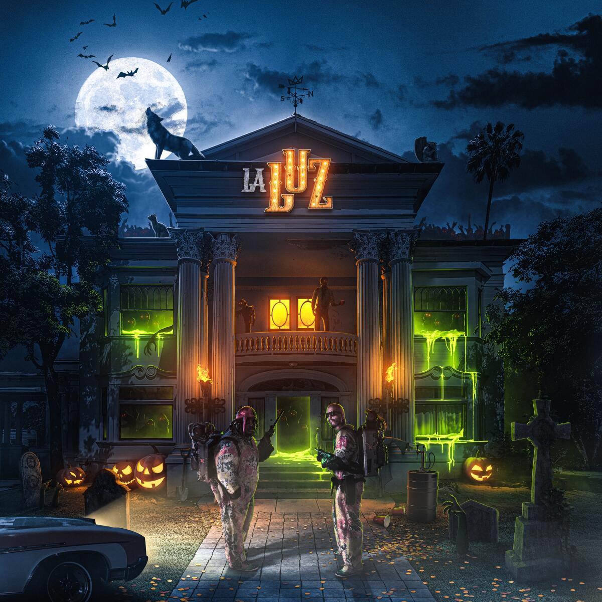 la portada para la canción "La Luz", una colaboración entre J Balvin y Sech 