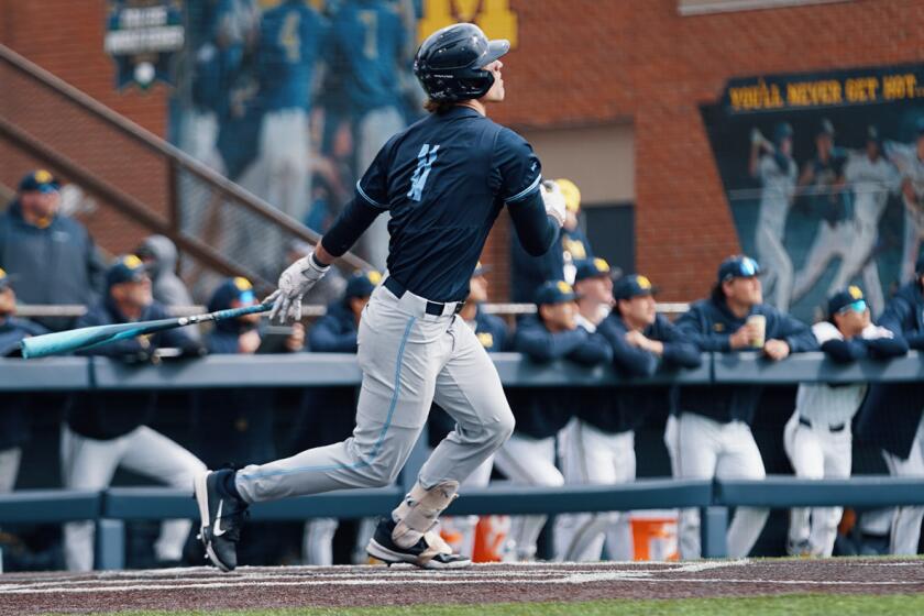 University of San Diego junior outfielder Jakob Christian leads the Toreros with 11 home runs.