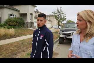 Carlos Balderas of the USA Olympic Boxing team