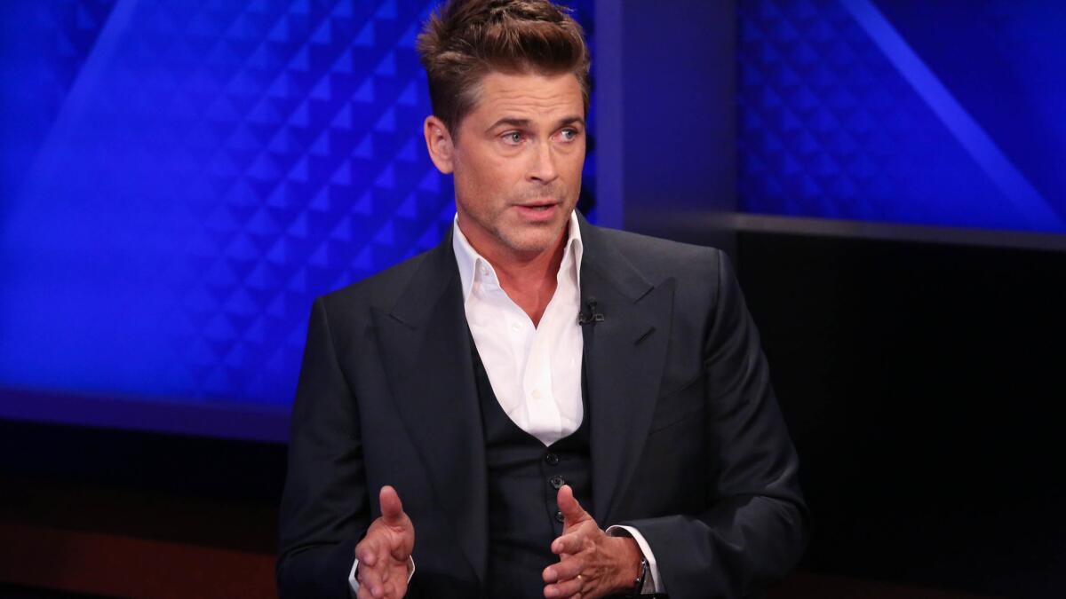 Rob Lowe, shown in an April appearance on "The O'Reilly Factor" where he said wants the government "out of almost everything," can't quite fathom the administration's appointment of an Ebola czar who has no medical experience.