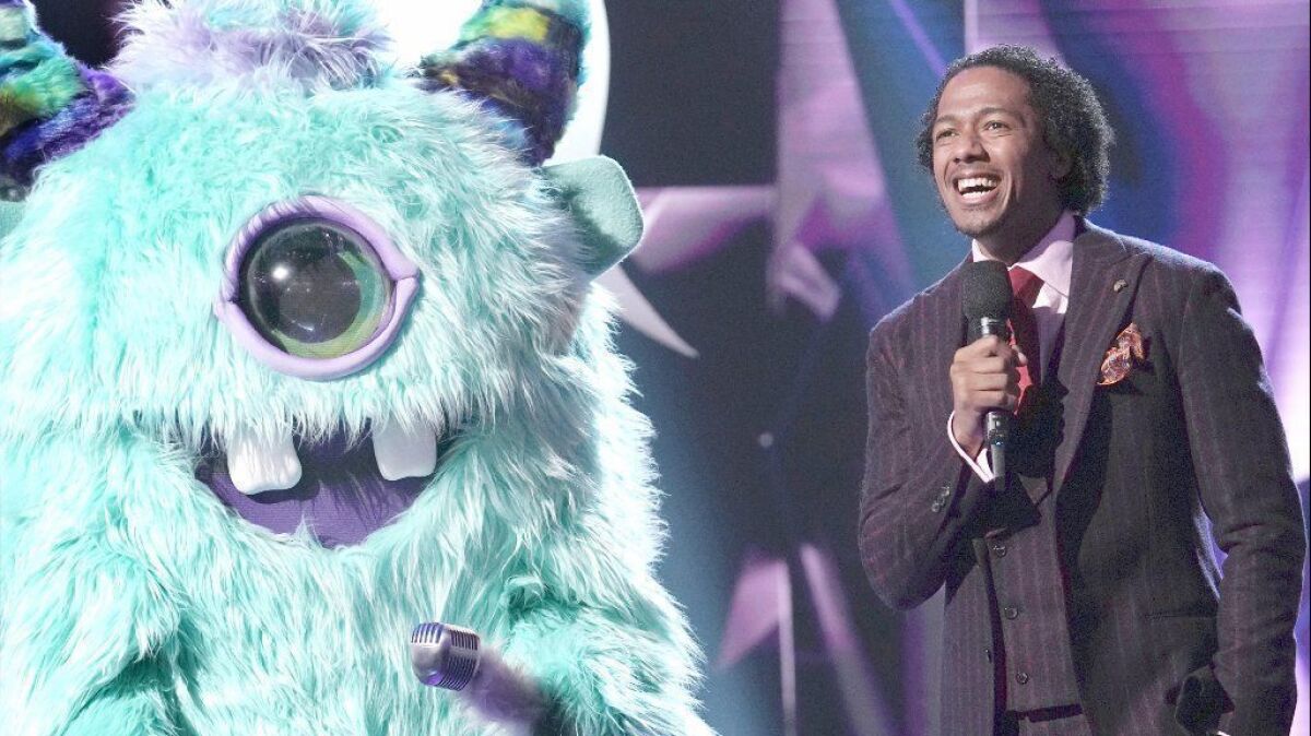 Nick Cannon on "The Masked Singer"